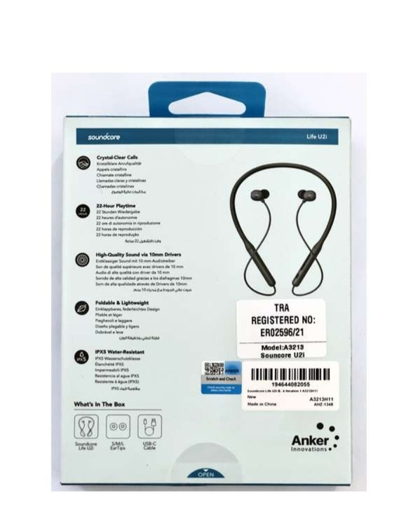 هندزفری بلوتوثی گردنی انکر مدل LIFE U2i